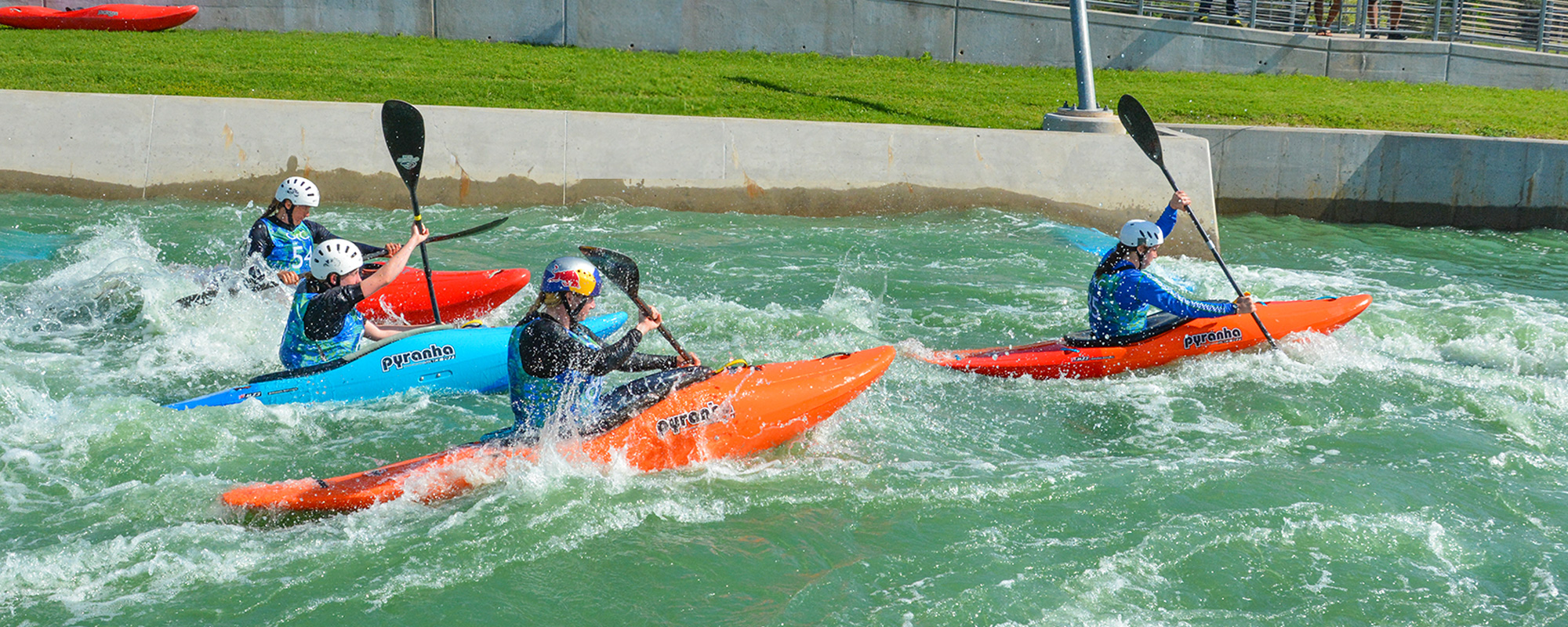 White water kayak racing Oklahoma City ACA Event