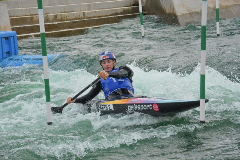 Evy Leibfarth Secures Historic Bronze in Canoe Slalom at Paris Olympics 