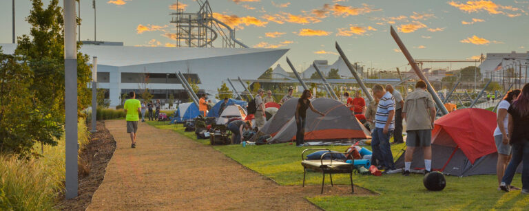 Fall Break Fun at RIVERSPORT – Overnight Urban Camping