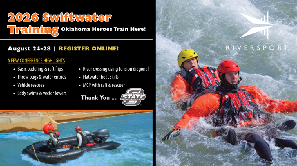 Swiftwater Training at Riversport 2026